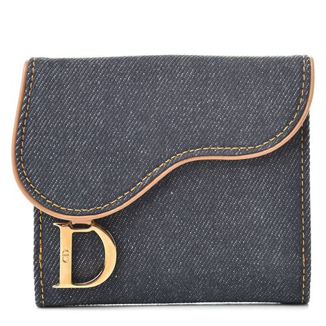 dior saddle compact zipped wallet|christian Dior wallet on chain.